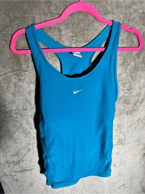 Nike Teal Blue Dri-FIT Racerback Tank Top